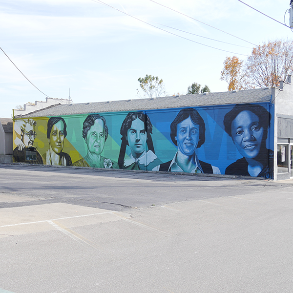 Salem Pioneer Women Mural